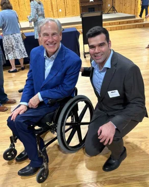 Governor Greg Abbott’s fundraising event